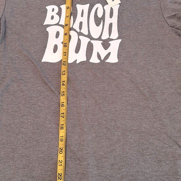 NWT Sub_Urban Riot Dark Gray Tee with white print. - Picture 5 of 5